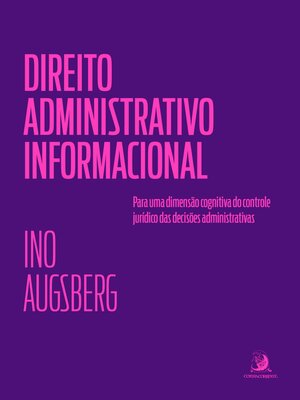 cover image of Direito Administrativo Informacional